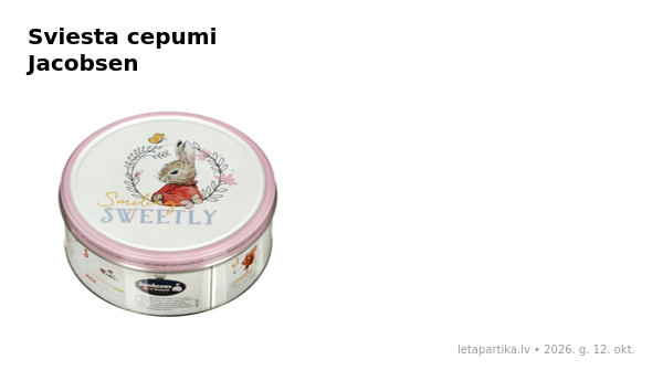 Sviesta cepumi Jacobsen Bakery Peter Rabbit 150g - Lēta Pārtika